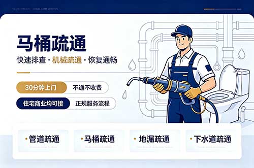 新和马桶疏通