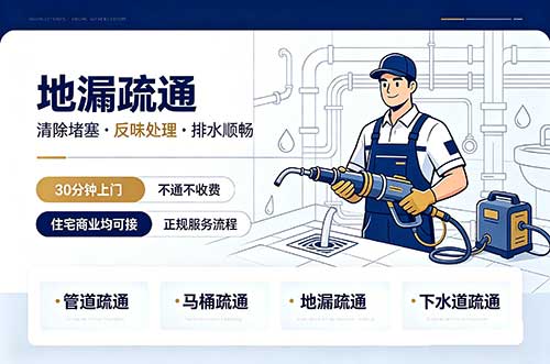 新和地漏疏通